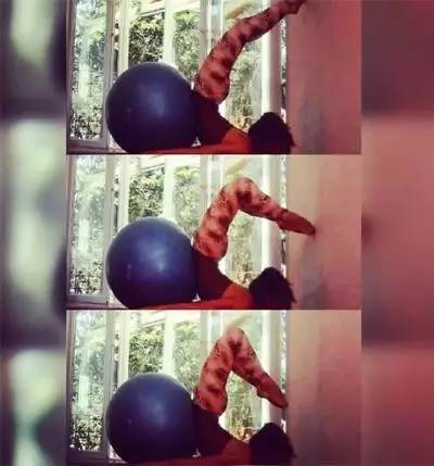 瑜伽球收腹按摩,收腹按摩球