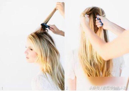 一款简单易学的潮流时尚编发教程,3分钟打造6款简单有气质的编发