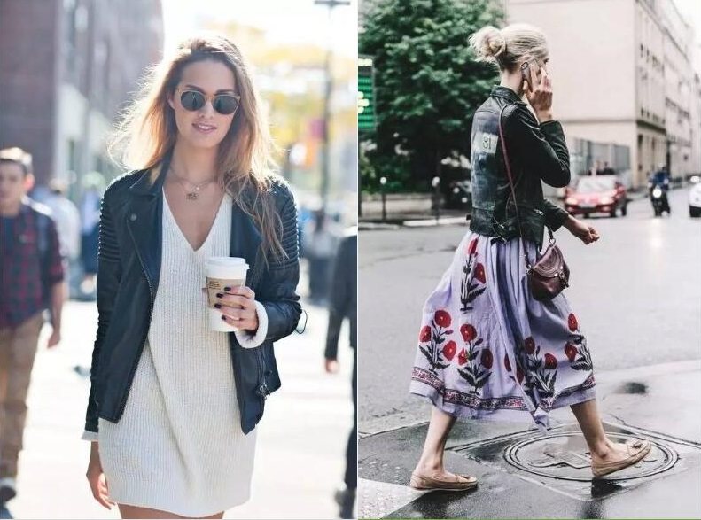 皮衣内穿什么搭配比较好看,皮衣穿什么内搭比较好看