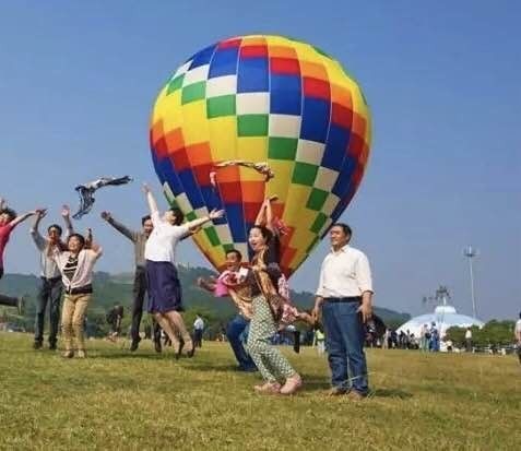 热气球南海桂城,桂城足球农庄团购