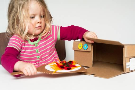 小学生鞋盒手工好玩又简单,适合3-6岁的简单手工鞋盒