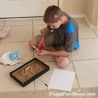 小学生鞋盒手工好玩又简单,适合3-6岁的简单手工鞋盒