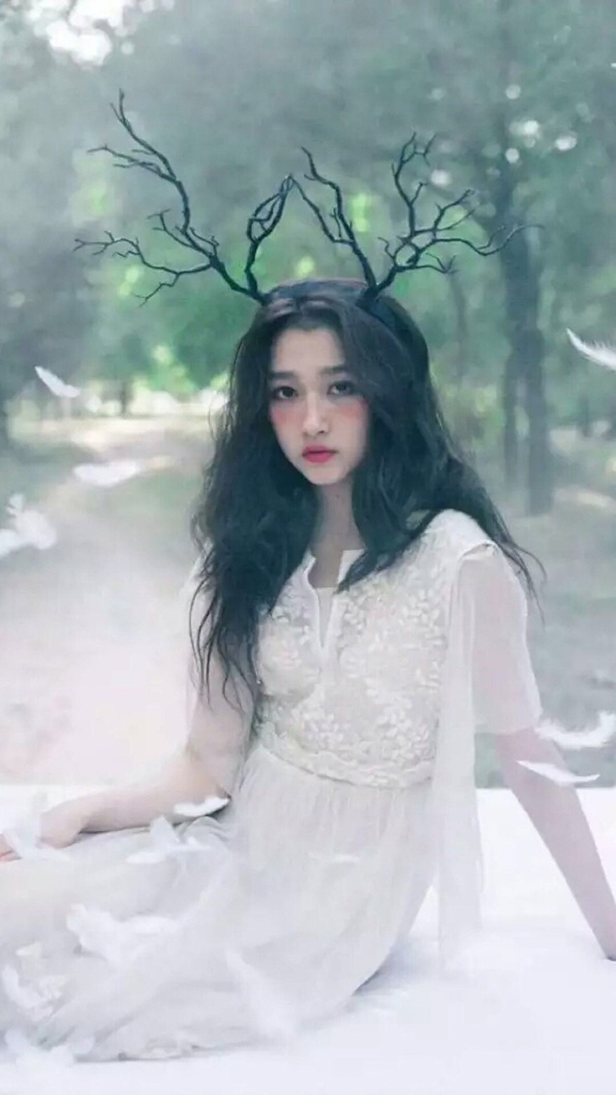 关晓彤惊艳写真照壁纸,鹿晗关晓彤壁纸