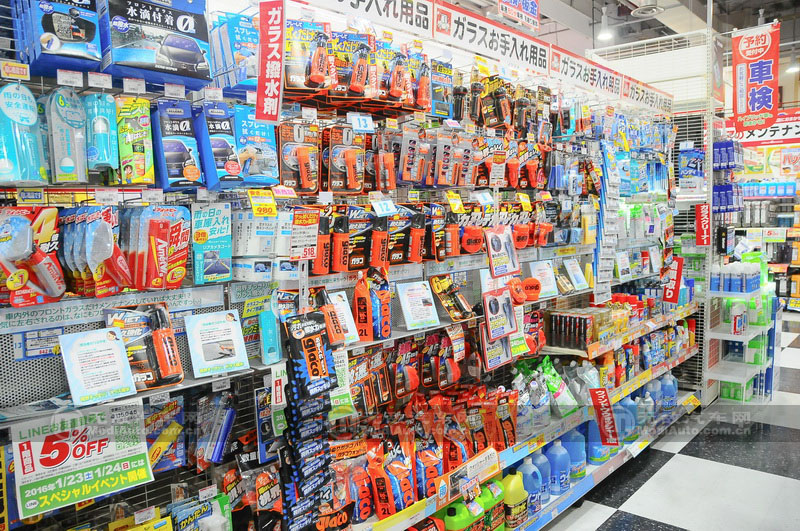 日本电车见闻,日本汽车用品超市