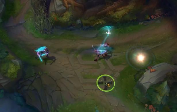 卡特琳娜貂蝉炫金莲华特效,lol卡特琳娜破败军团皮肤