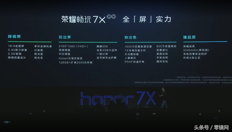 荣耀畅玩7x最新发布,荣耀畅玩7x刚发布时的价格