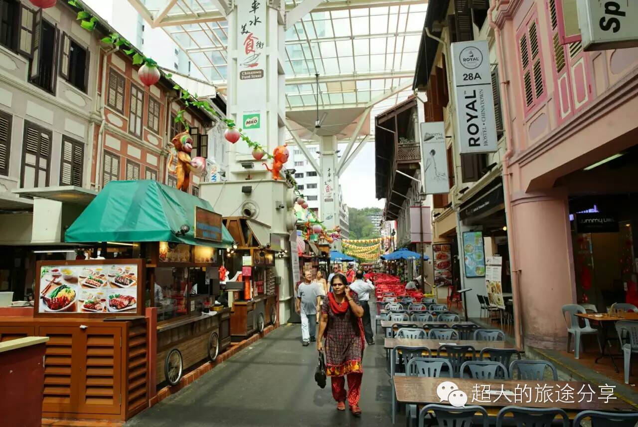 新加坡的中国店,新加坡中国城全景视频