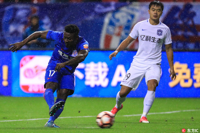 中超第12轮申花,中超申花1-1终结沧州连胜势头