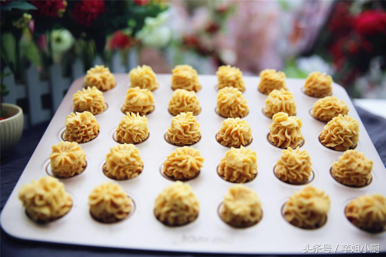 正宗香港珍妮小熊曲奇做法,网红酥脆小熊饼