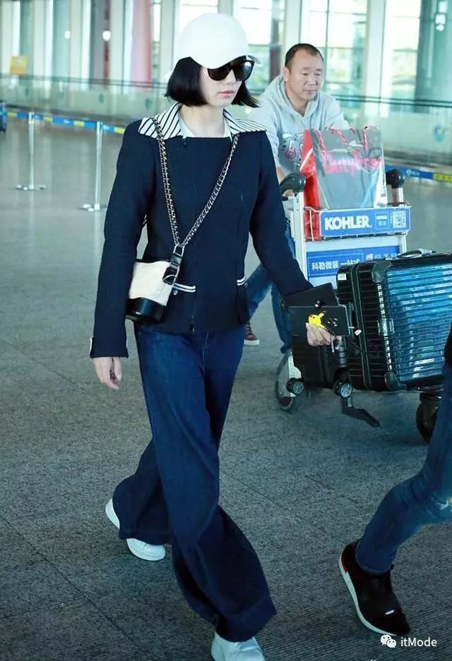 阔腿裤平底鞋,平底鞋阔腿裤搭配图片