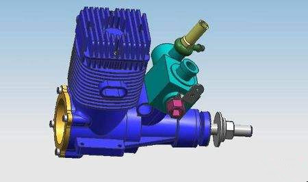 单缸四冲程发动机工作原理演示,二冲程烧机油原理视频