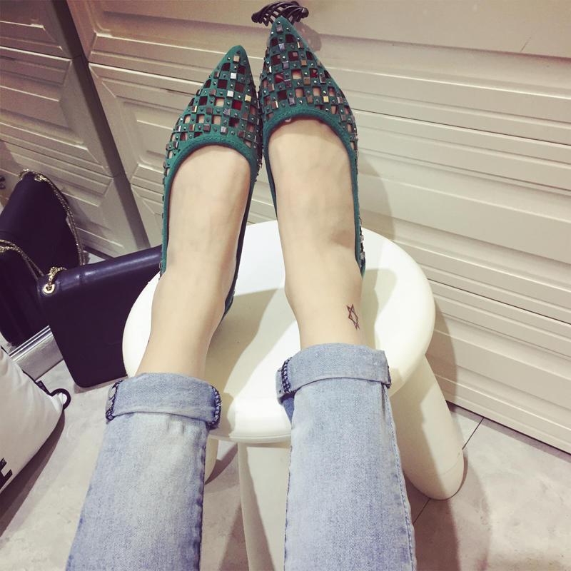 秋天也要招桃花,尖头鞋让你美出天际