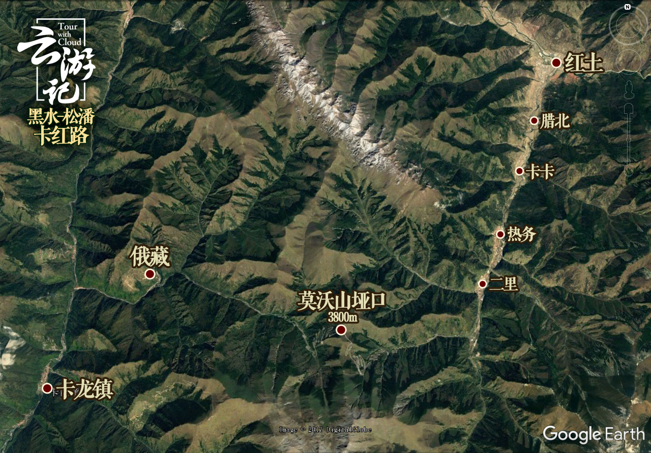 川西小环线4天自驾最佳红叶路线,川西红叶