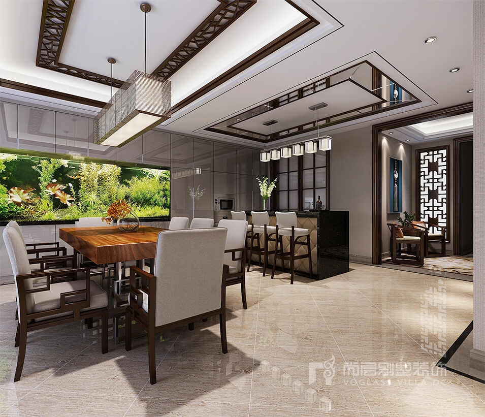 华贸铂金墅北京地下室,铂金墅装修实景