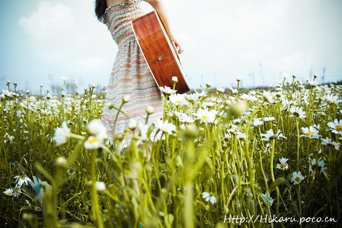 花季怎么拍好看,自由浪漫的人像照片