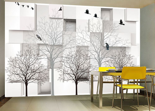 客厅背景墙3d立体墙贴,3d客厅背景墙效果图