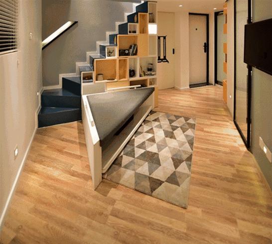 每个人都应该住的更好!25㎡最窄处只有0.2m的奇葩纸片屋