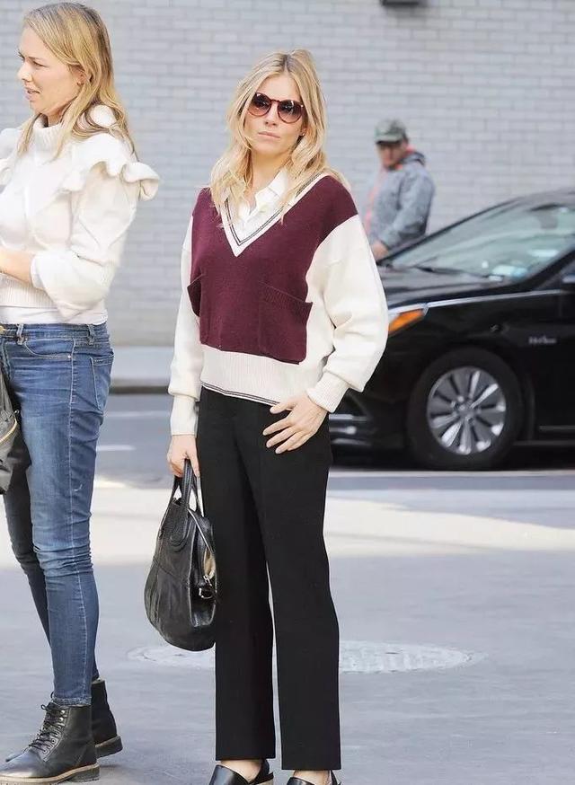 毛衣衬衫合体,衬衫毛衣配什么cp好看