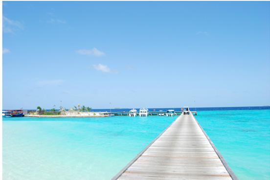 马尔代夫鲁滨逊岛美景,海岛旅游胜地马尔代夫岛