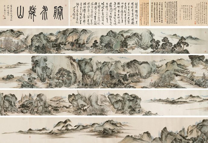 溥儒的书画,溥儒作品真迹欣赏