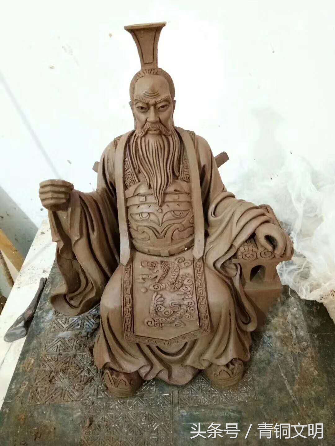 青铜器制作过程展板,青铜器工艺制作流程图文
