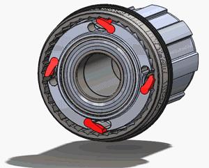 怎么判断自行车旋飞还是卡飞,山地自行车旋飞换成卡飞