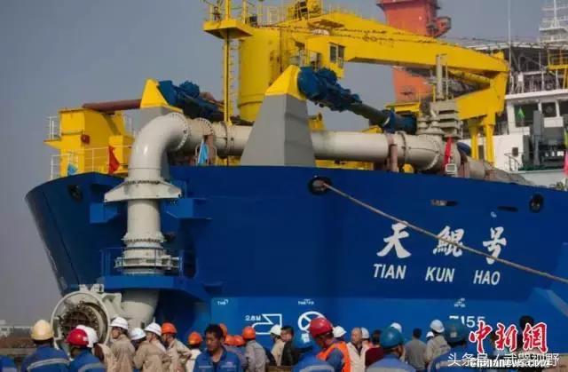 中国在这个领域毫不谦虚：刚刚世界最强“造岛神器”下水！
