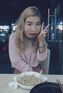 姑娘也是心大，用来洗下面的东西也要喝