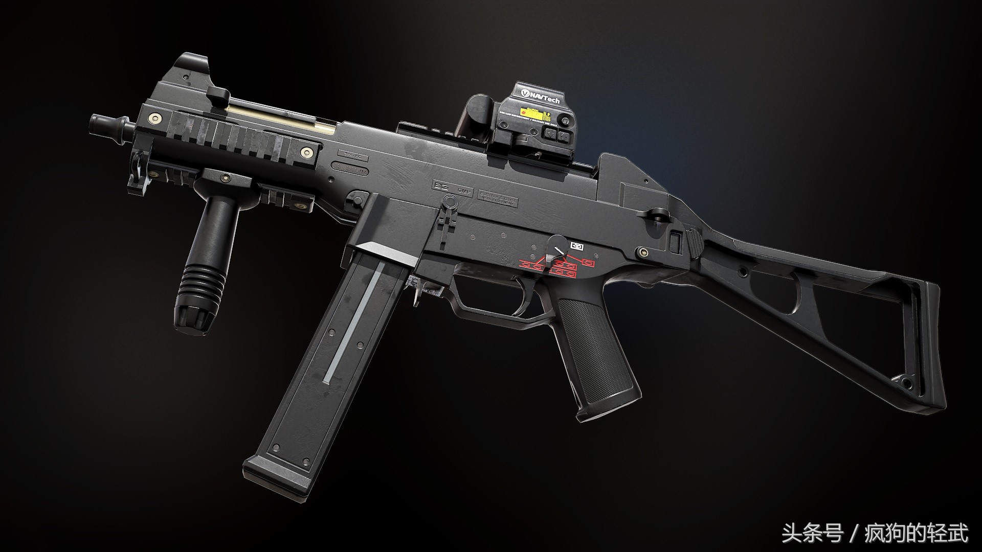 ump冲锋枪mp5,ump45冲锋枪被被增强了吗