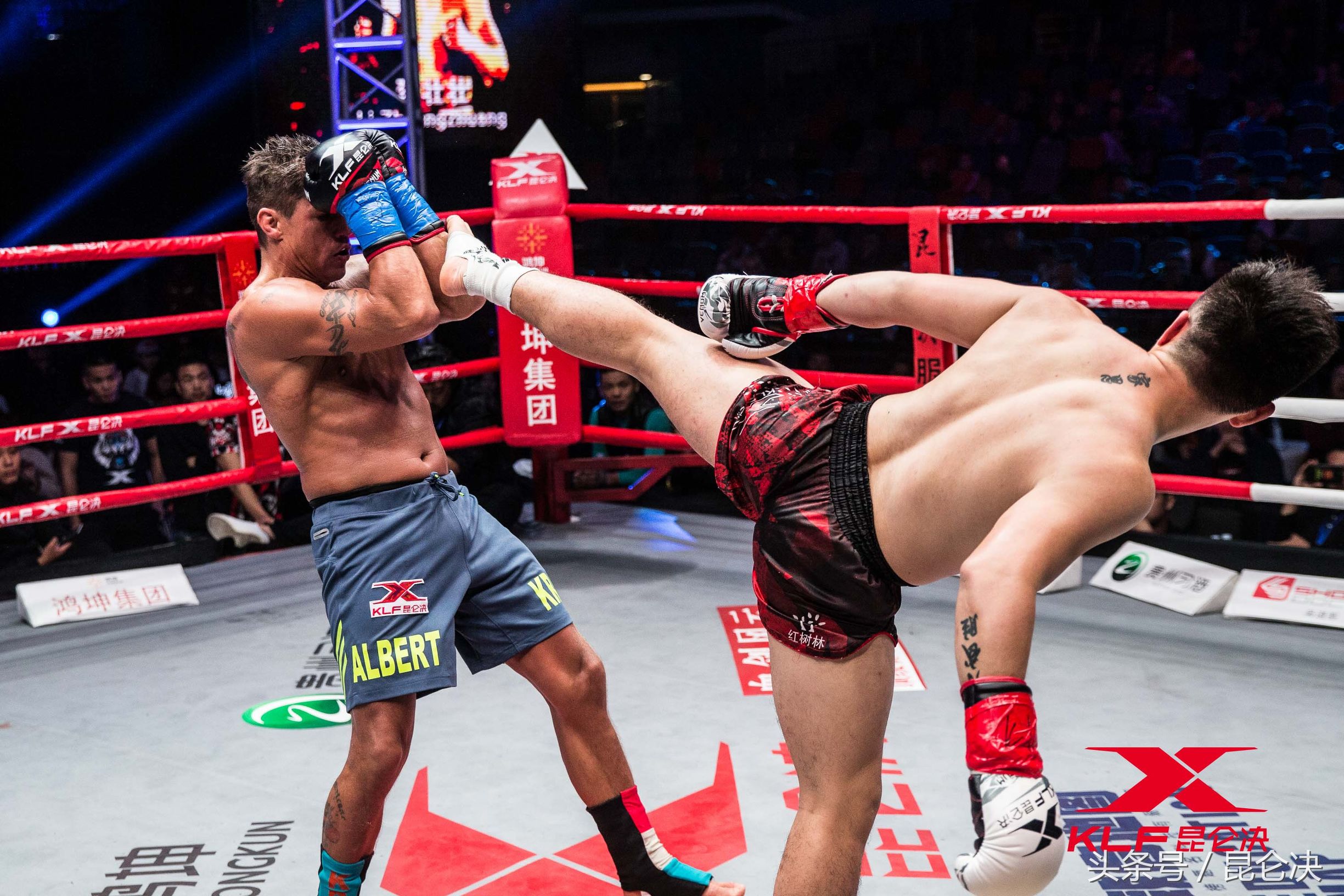 天*克王**劳斯回归之战闪耀昆仑决，重拳轰炸完胜中国新星