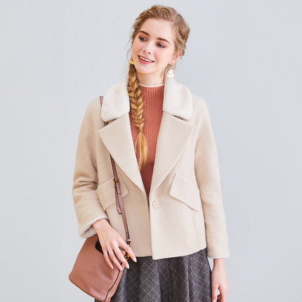 小个子冬洋气外套,小个子保暖短外套