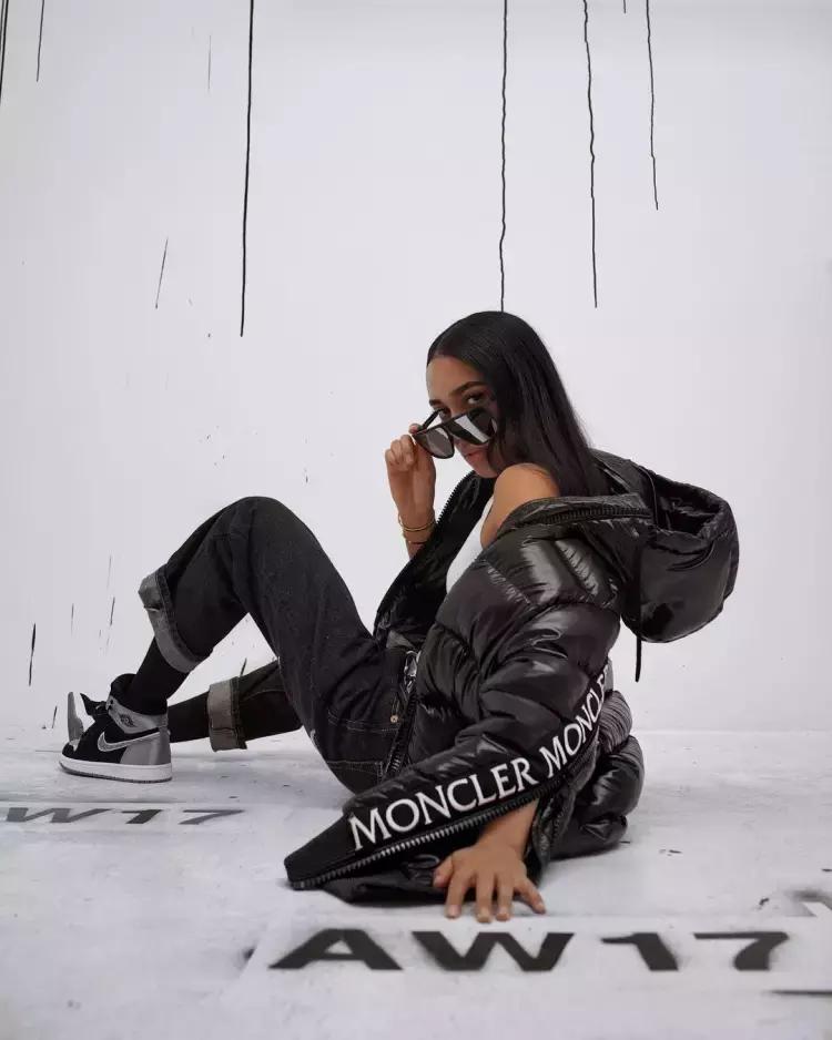 moncler限量羽绒服中国风,moncler羽绒服70周年穿搭