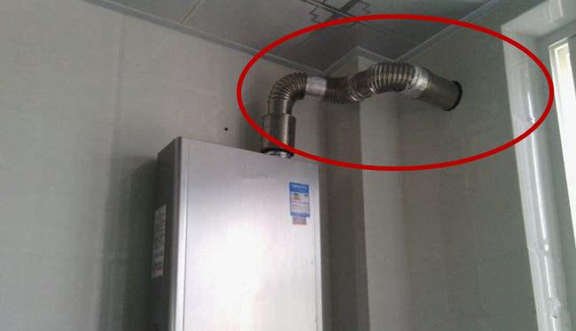 热水器排烟管封堵,燃气热水器排烟管漏风