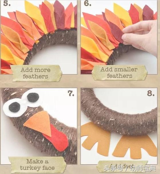 感恩节超级简单的手工,感恩节创意手工简单又漂亮教程