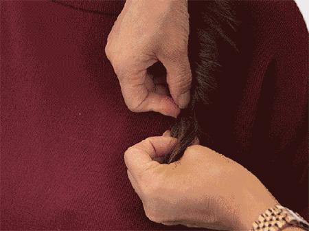 分享100款日常编发教程,1分钟搞定四款超流行的编发