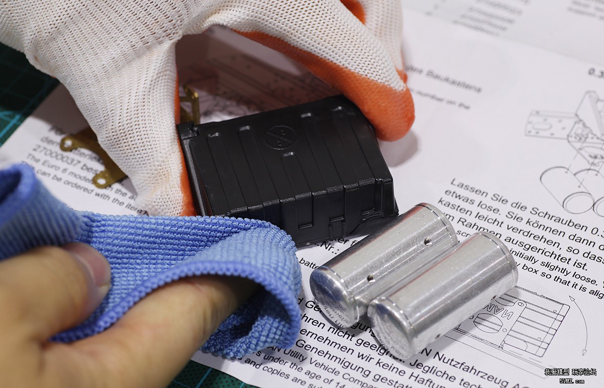 论复杂程度我只服它｜德国ScaleArtMAN三向自卸车细节（三）