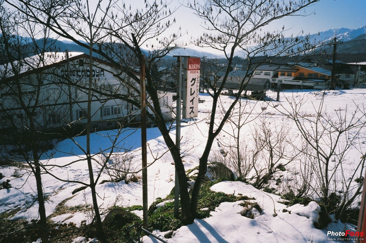 带着索尼运动相机X3000酷玩日本雪境