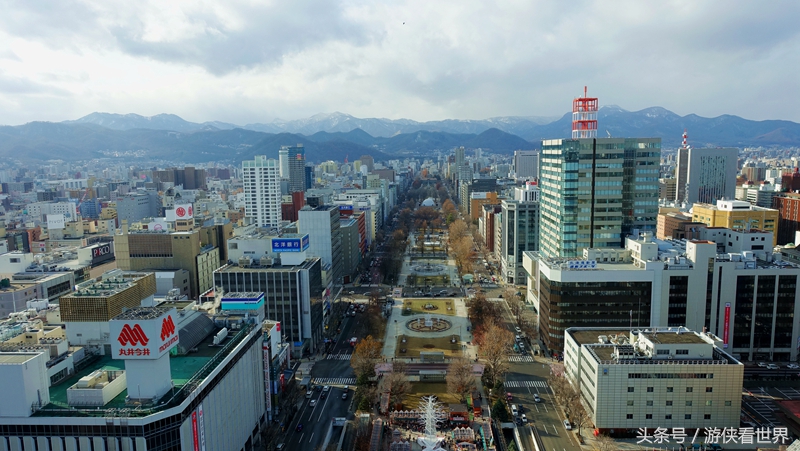 札幌狸小路,北海道大通公园