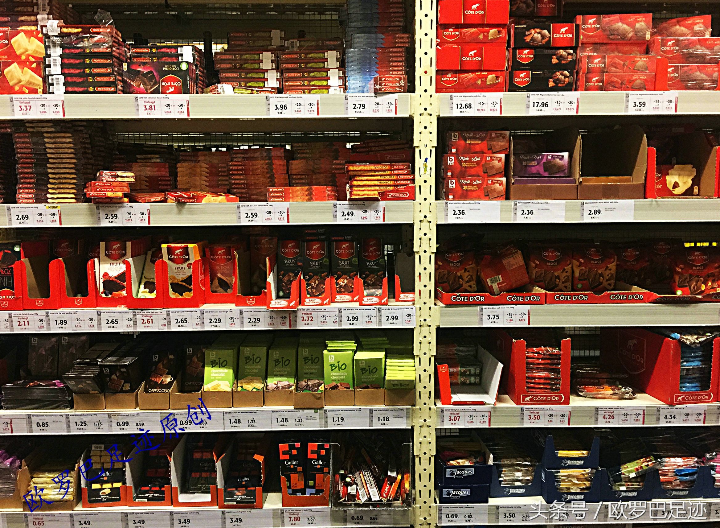 欧洲超市的价格太丧,pu心,da病,xi狂,ben……原创实拍