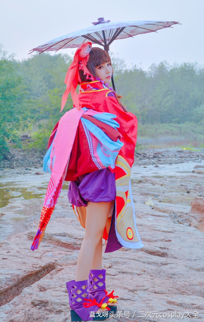 阴阳师神乐叠翠流金cos,cosplay阴阳师神乐高清图