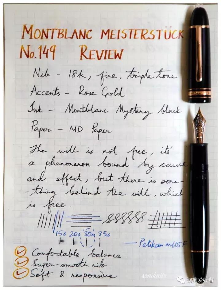 万宝龙montblanc活塞式钢笔,万宝龙montblancm146冰川蓝钢笔