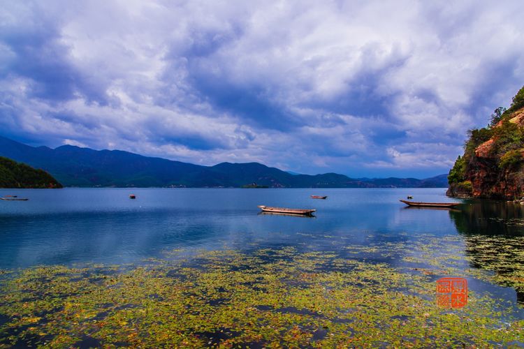 泸沽湖的静谧之美,美丽而又神秘的泸沽湖