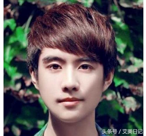 男孩子细长的脸型剪什么样的发型,什么脸型适合齐刘海怎么剪最好看
