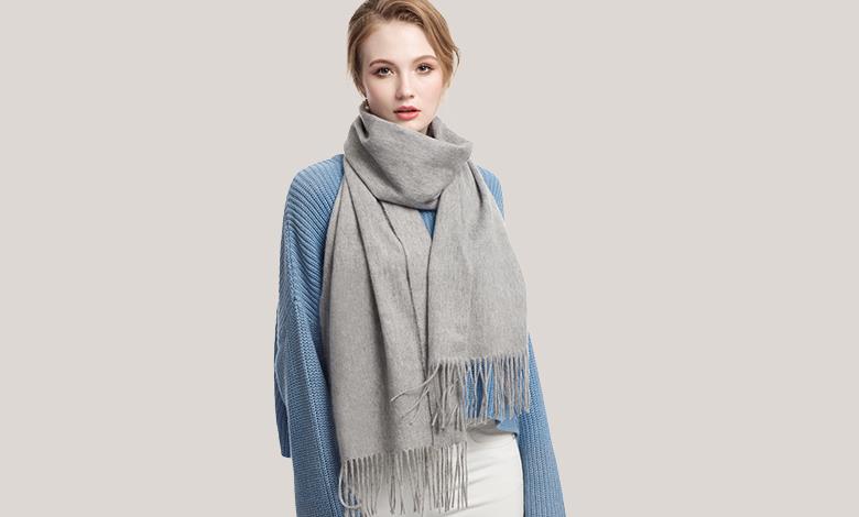 韩国双面羊毛格子中长款,韩国双面羊绒长款大衣搭配法