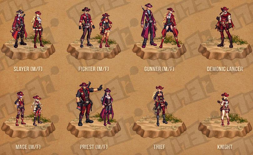 dnf2018西部牛仔,西部牛仔套装dnf