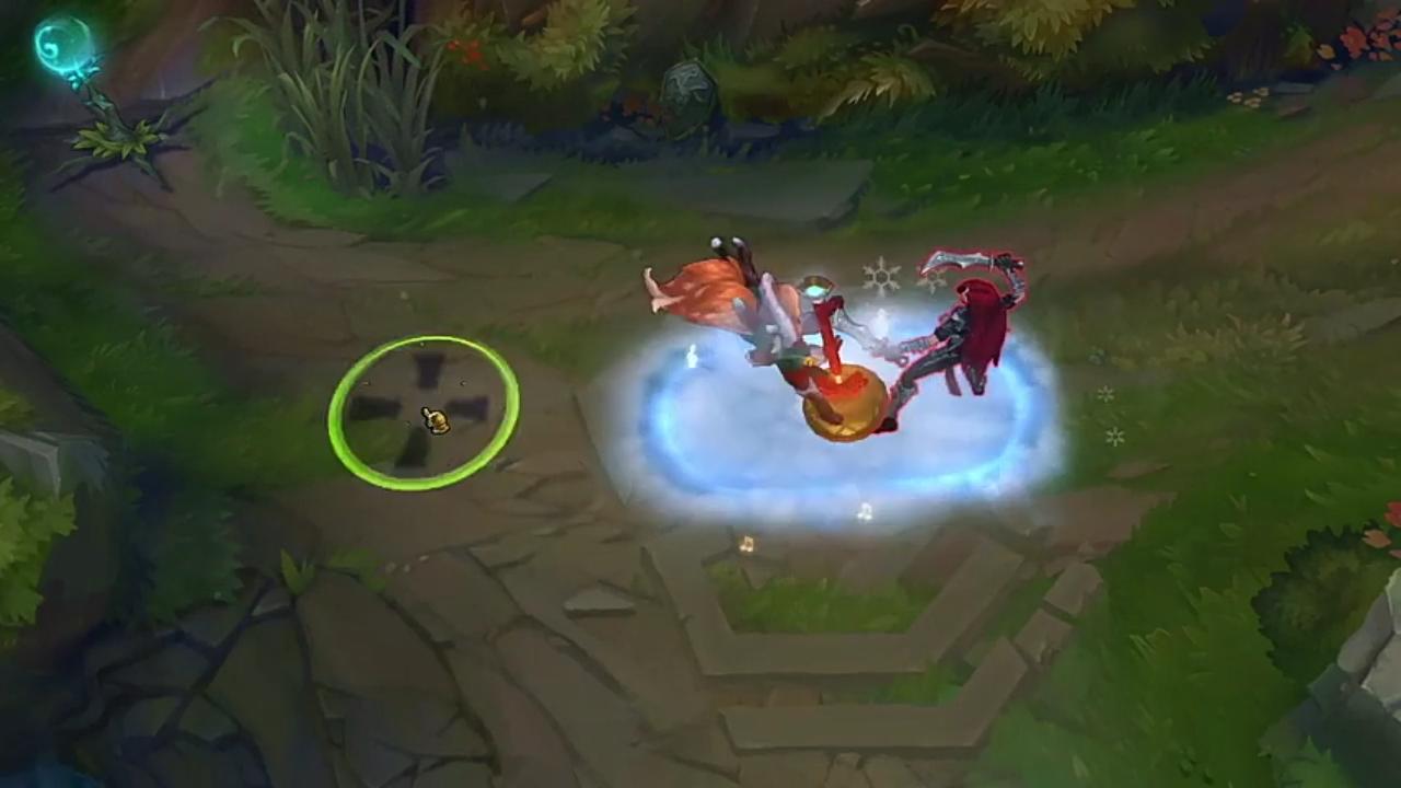 21赛季荒野行动冰雪节皮肤,英雄联盟手游冰雪节小法的皮肤