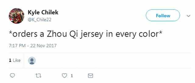 周琦穿几号球衣,周琦在国家队穿13号球衣