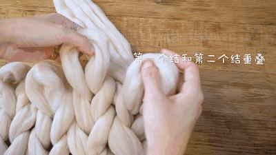 羊绒羊毛针织毯,手织羊绒毯