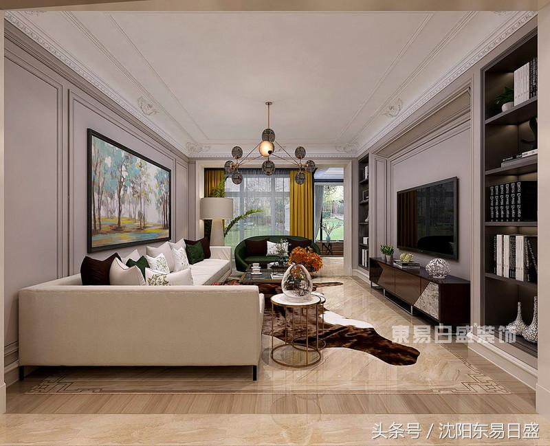 蓝天碧水别墅效果图,现代轻奢风格别墅户型图