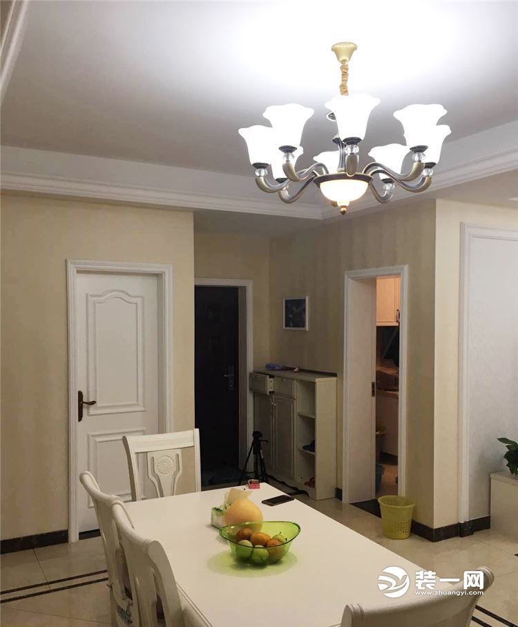 金色丽都软装完工实景图，103平简欧风造价6万，绍兴装一*特网**推